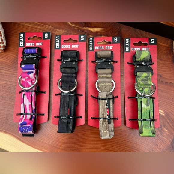 Boss Dog Tactical Collar (Small, Tan Camo) - Picture 2 of 2